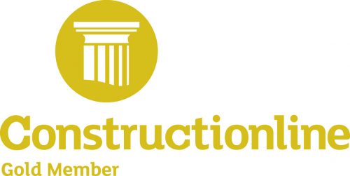 "Construction line member" logo